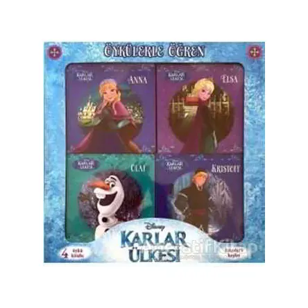 Disney Karlar Ülkes - Öykülerle Öğren (4 Kitap) - Kolektif - Doğan Egmont Yayıncılık