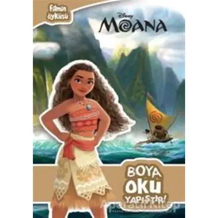 Disney Moana-Boya Oku Yapıştır! - Kolektif - Doğan Egmont Yayıncılık