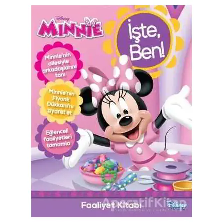 Disney Minnie İşte Ben - Faaliyet Kitabı - Kolektif - Doğan Egmont Yayıncılık
