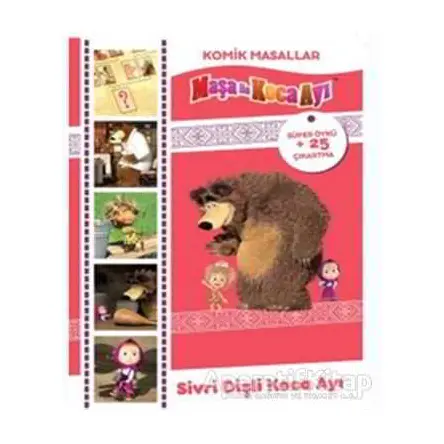 Maşa Komik Masallar - Sivri Dişli Koca Ayı - Kolektif - Doğan Egmont Yayıncılık