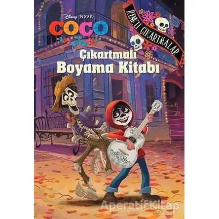 Disney Coco Çıkartmalı Boyama Kitabı - Kolektif - Doğan Egmont Yayıncılık