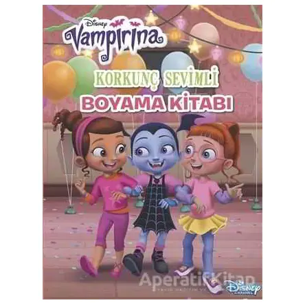 Korkunç Sevimli Boyama Kitabı - Disney Vampirina - Kolektif - Doğan Egmont Yayıncılık