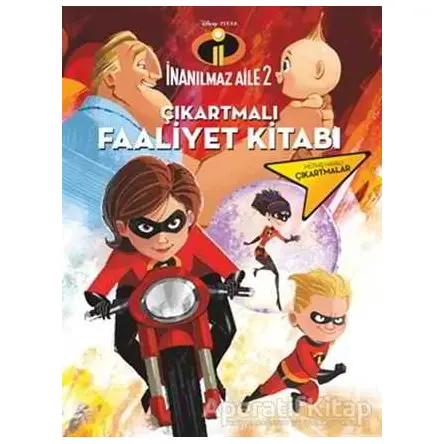 İnanılmaz Aile 2 Çıkartmalı Faaliyet Kitabı - Kolektif - Doğan Egmont Yayıncılık