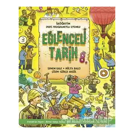 Eğlenceli Tarih 8. Sınıf - Senem Kale - Doğan Egmont Yayıncılık