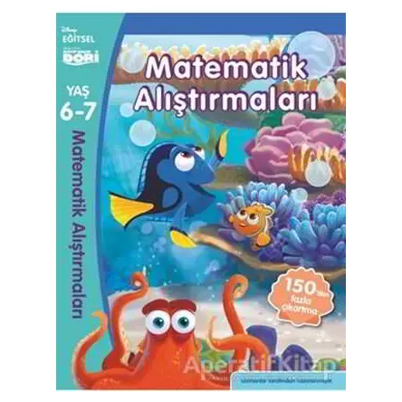 Matematik Alıştırmaları - Disney Eğitsel Kayıp Balık Dory (6-7 Yaş)