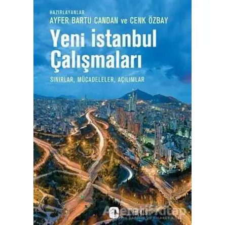 Yeni İstanbul Çalışmaları - Cenk Özbay - Metis Yayınları