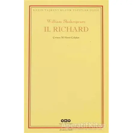 2. Richard - William Shakespeare - Yapı Kredi Yayınları