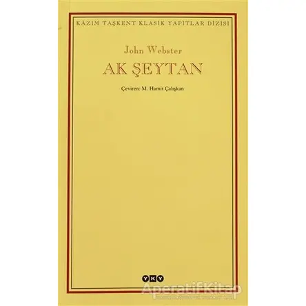 Ak Şeytan - John Webster - Yapı Kredi Yayınları