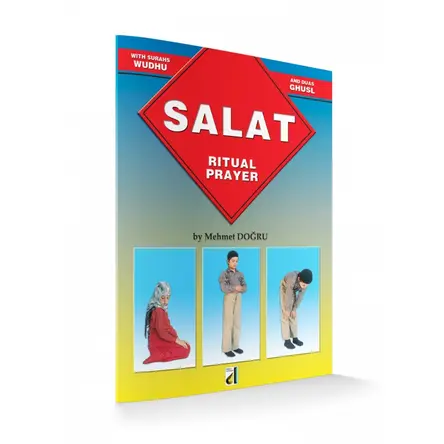Abdest Gusül Namaz Kitabı (İngilizce) - Mehmet Doğru - Damla Yayınevi