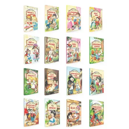Masal Âlemi Dizisi Ciltli (16 Kitap) Damla Yayınevi