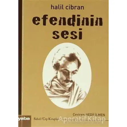 Efendinin Sesi - Halil Cibran - Yaba Yayınları