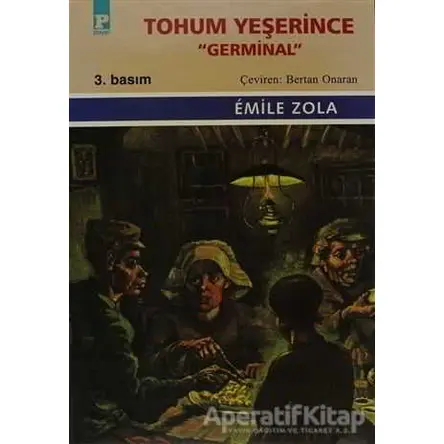 Tohum Yeşerince Germinal - Emile Zola - Payel Yayınları