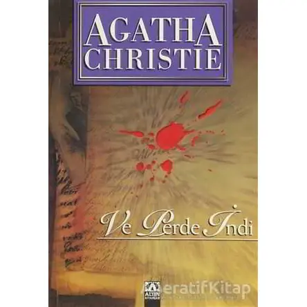 Ve Perde İndi - Agatha Christie - Altın Kitaplar