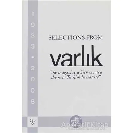 Selections From Varlık - Osman Deniztekin - Varlık Yayınları