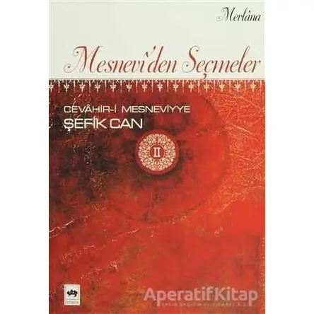 Cevahir-i Mesneviyye Mesnevi’den Seçmeler 2 Cilt - Mevlana Celaleddin Rumi - Ötüken Neşriyat