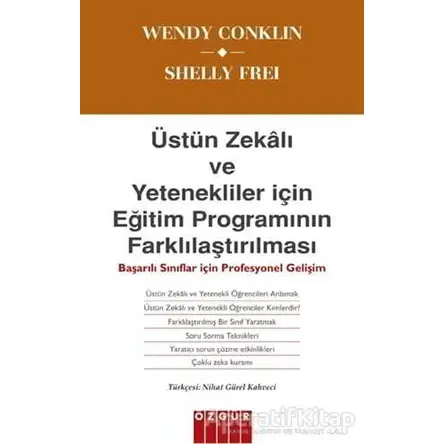 Üstün Zekalı ve Yetenekliler İçin Eğitim Programının Farklılaştırılması
