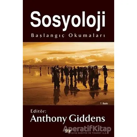 Sosyoloji - Anthony Giddens - Say Yayınları