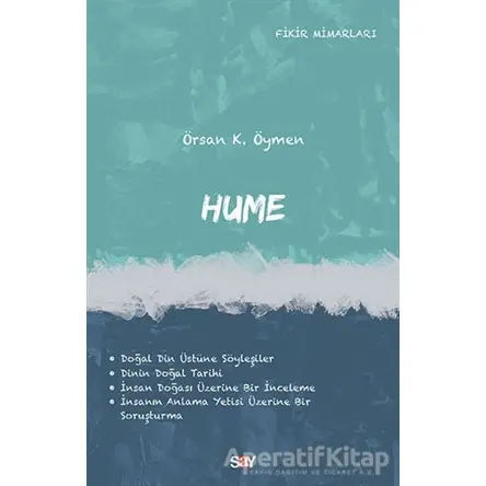 Hume - Örsan K. Öymen - Say Yayınları
