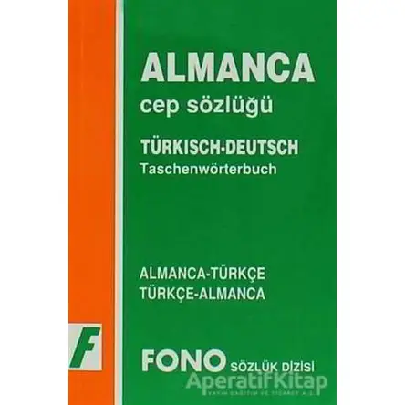 Almanca / Türkçe - Türkçe / Almanca Cep Sözlüğü - Uta Piduch - Fono Yayınları