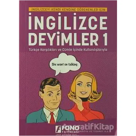 İngilizce Deyimler - 1 - Kolektif - Fono Yayınları
