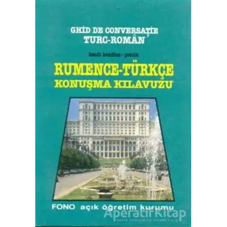 Rumence Konuşma Kılavuzu - Kolektif - Fono Yayınları