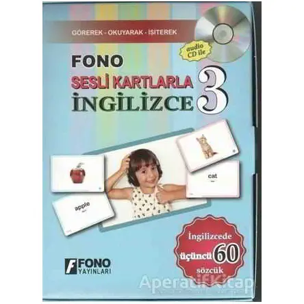 Sesli Kartlarla İngilizce 3 - Kolektif - Fono Yayınları
