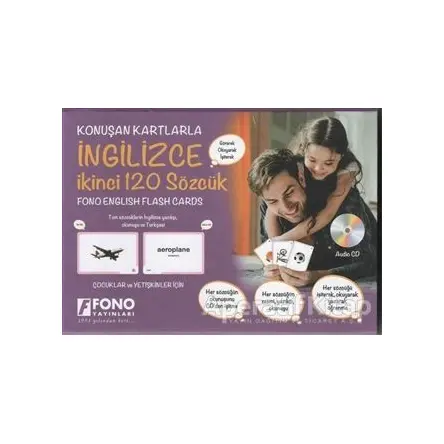 Konuşan Kartlarla İngilizce İkinci 120 Sözlük - Kolektif - Fono Yayınları