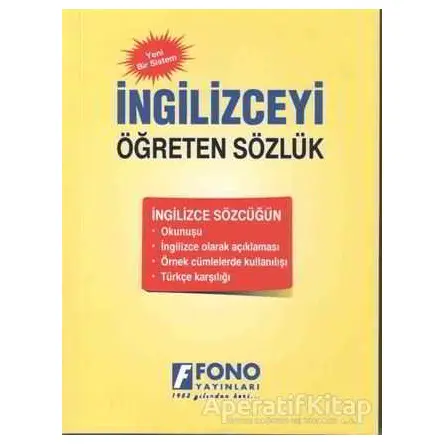 İngilizceyi Öğreten Sözlük - Peter Thursfield - Fono Yayınları