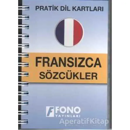 Pratik Dil Kartları - Fransızca Sözcükler - Şükrü Meriç - Fono Yayınları