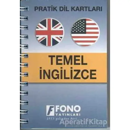 Pratik Dil Kartlarıyla Temel İngilizce Sözcükler - Kolektif - Fono Yayınları