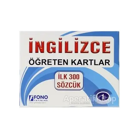 İngilizce Öğreten Kartlar 1 - Şükrü Meriç - Fono Yayınları