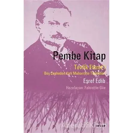 Pembe Kitap - Eşref Edip - Beyan Yayınları