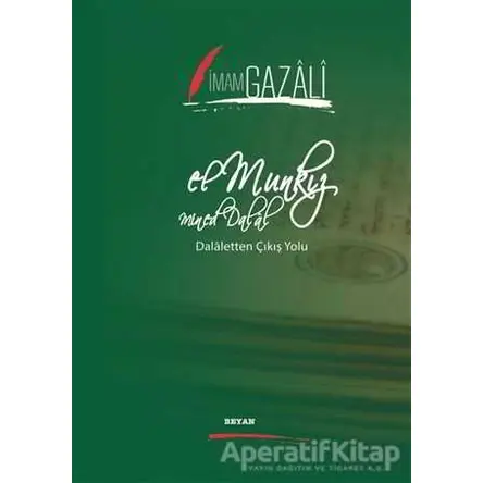 El Munkız Mined Dalal - İmam-ı Gazali - Beyan Yayınları