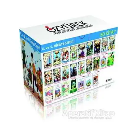 4. ve 5. Sınıf Eğitim Seti (50 Kitap Kutulu) - Kolektif - Özyürek Yayınları