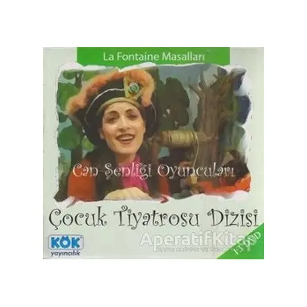 La Fontaine Masalları - Can Şenliği Oyunları Çocuk Tiyatrosu (13 DVD) - Kolektif - Kök Yayıncılık