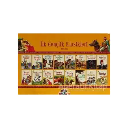 İlk Gençlik Klasikleri (30 Kitap) - Kolektif - Erdem Çocuk