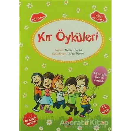 Kır Öyküleri (10 Kitap Takım) - Nuran Turan - Erdem Çocuk