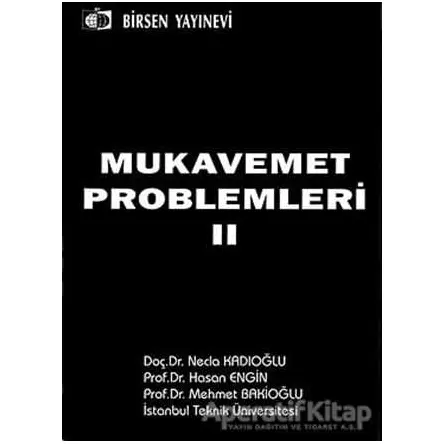 Mukavemet Problemleri Cilt - 2 - Kolektif - Birsen Yayınevi