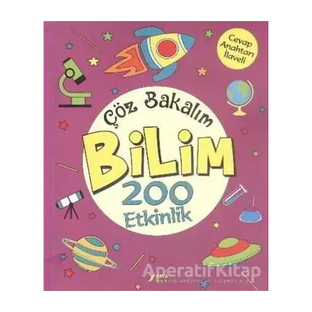 Çöz Bakalım Bilim 200 Etkinlik - Nurten Ertaş - Yuva Yayınları