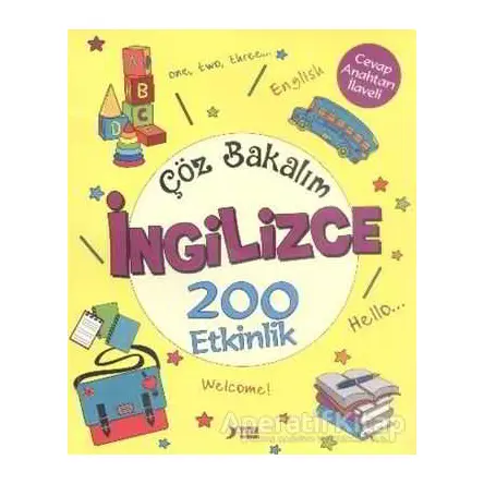 Çöz Bakalım İngilizce 200 Etkinlik - Nurten Ertaş - Yuva Yayınları