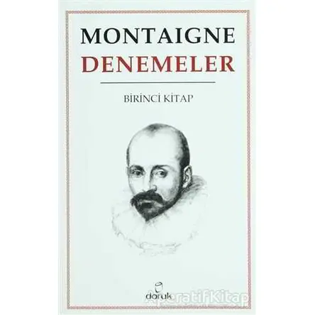Denemeler (3 Cilt Takım) - Michel de Montaigne - Doruk Yayınları