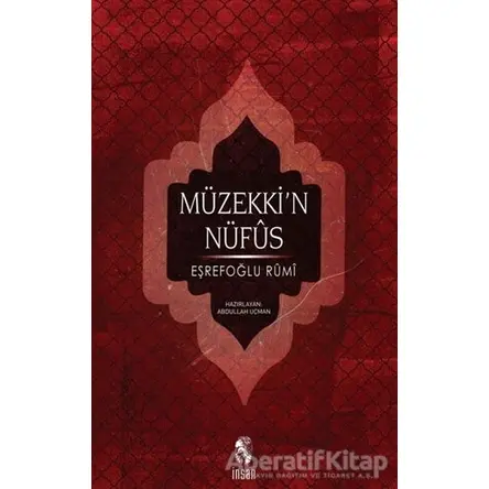 Müzekki’n-Nüfus - Eşrefoğlu Rumi - İnsan Yayınları