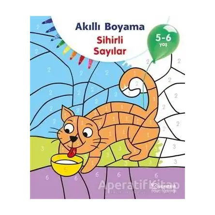 Akıllı Boyama - Sihirli Sayılar - Kolektif - Uçanbalık Yayıncılık