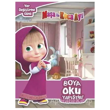 Yer Değiştirme Günü - Maşa ile Koca Ayı - Kolektif - Doğan Egmont Yayıncılık