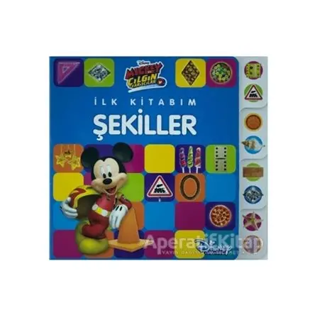 Mickey ve Çılgın Yarışçılar - İlk Kitabım Şekiller - Kolektif - Doğan Egmont Yayıncılık