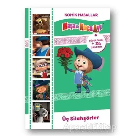 Üç Silahşörler - Maşa ile Koca Ayı - Kolektif - Doğan Egmont Yayıncılık