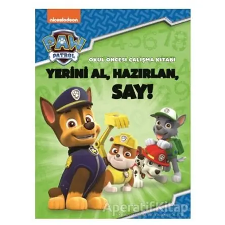 Paw Patrol Okul Öncesi Çalışma Kitabı - Kolektif - Doğan Egmont Yayıncılık