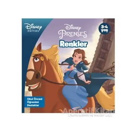 Renkler - Disney Eğitsel Prenses - Kolektif - Doğan Egmont Yayıncılık