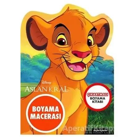 Disney Arslan Kral Özel Kesimli Boyama Macerası - Kolektif - Doğan Egmont Yayıncılık