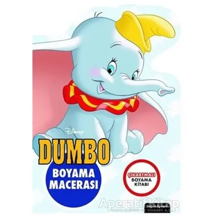 Disney Dumbo Özel Kesimli Boyama Macerası - Kolektif - Doğan Egmont Yayıncılık